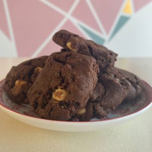 Galleta tres chocolates